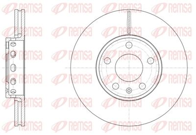 Brake Disc REMSA 6328.10