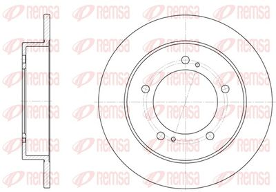 Brake Disc REMSA 6331.00