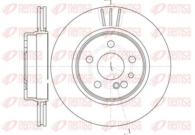 Brake Disc REMSA 6343.10