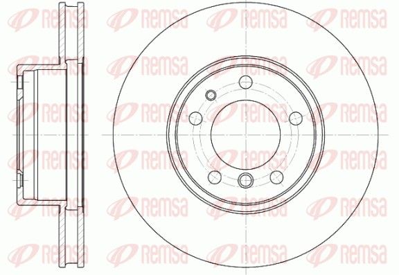 REMSA 6349.10 Brake Disc