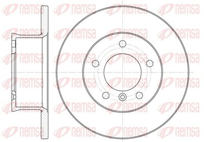 Brake Disc REMSA 6350.00