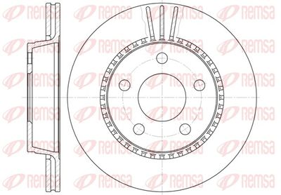 Brake Disc REMSA 6356.10