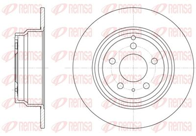 Brake Disc REMSA 6411.00