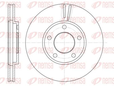 Brake Disc REMSA 6419.10