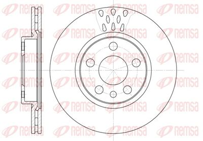 Brake Disc REMSA 6442.11