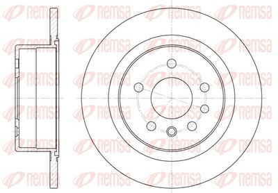 Brake Disc REMSA 6488.00