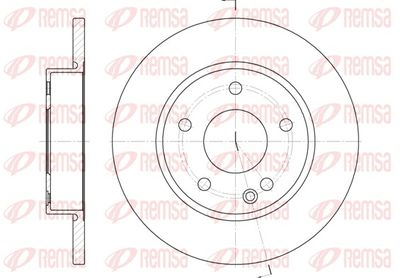 Brake Disc REMSA 6526.00