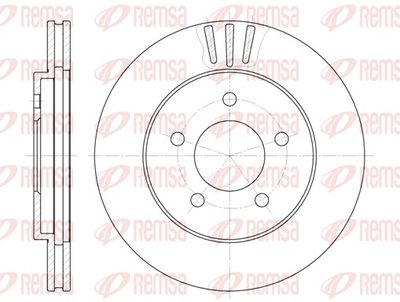 Brake Disc REMSA 6564.10