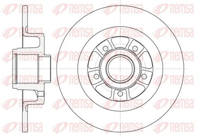 Brake Disc REMSA 6613.00