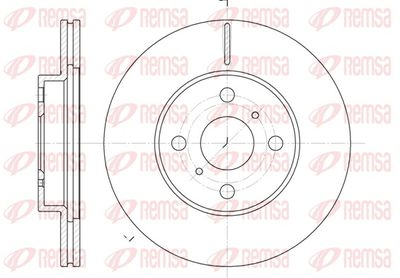 Brake Disc REMSA 6635.10