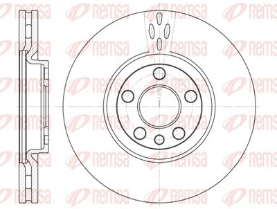 Brake Disc REMSA 6658.10