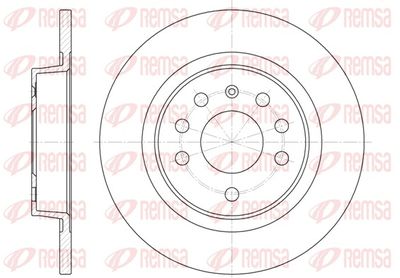 Brake Disc REMSA 6688.00