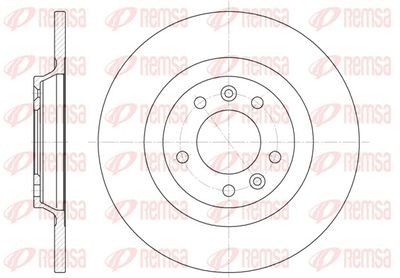 Brake Disc REMSA 6690.00