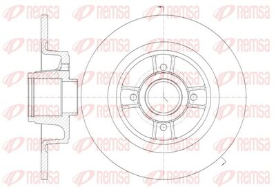 Brake Disc REMSA 6698.00