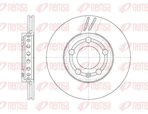 REMSA 6709.10 Brake Disc