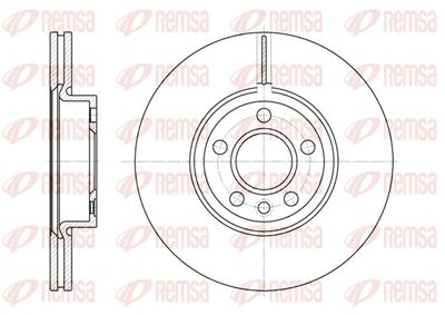 Brake Disc REMSA 6728.10