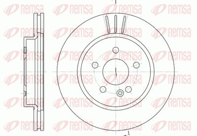 Brake Disc REMSA 6782.10