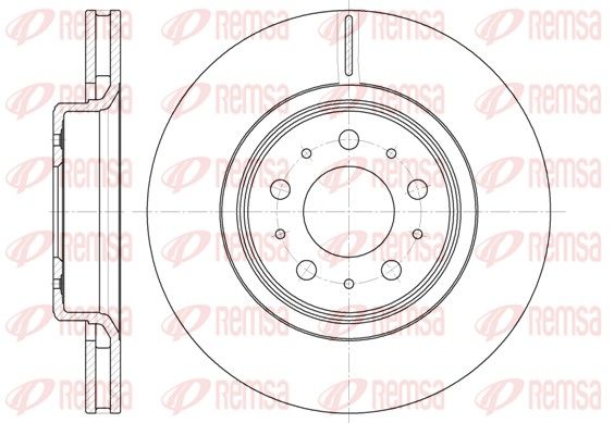 REMSA 6795.10 Brake Disc