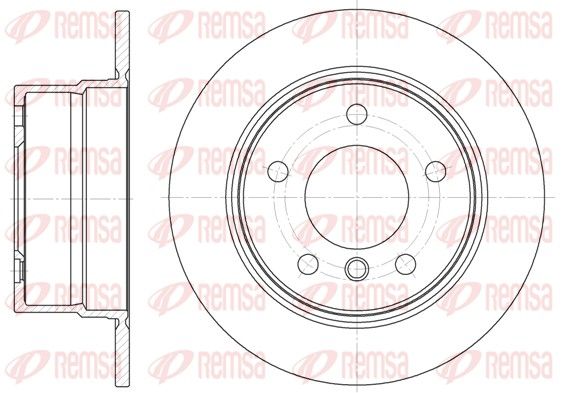 REMSA 6798.00 Brake Disc