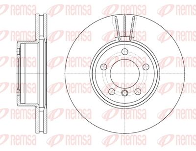 Brake Disc REMSA 6867.10