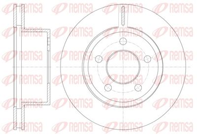 Brake Disc REMSA 6886.10