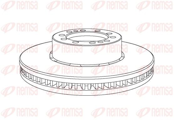 REMSA NCA1169.20 Brake Disc