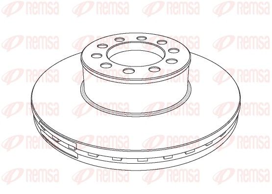 REMSA NCA1173.20 Brake Disc