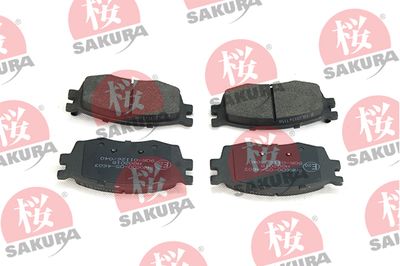 Brake Pad Set, disc brake SAKURA 600-05-4603