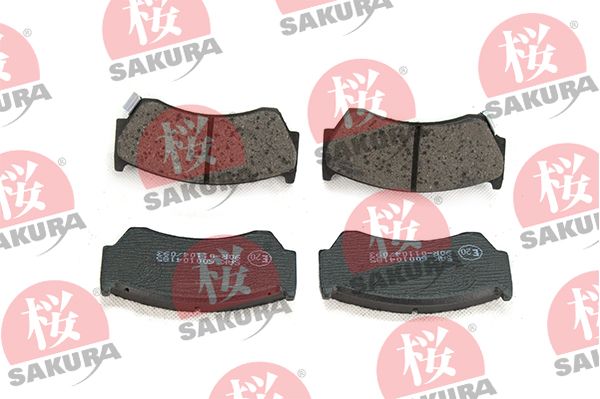 SAKURA 600-10-4185 Brake Pad Set, disc brake