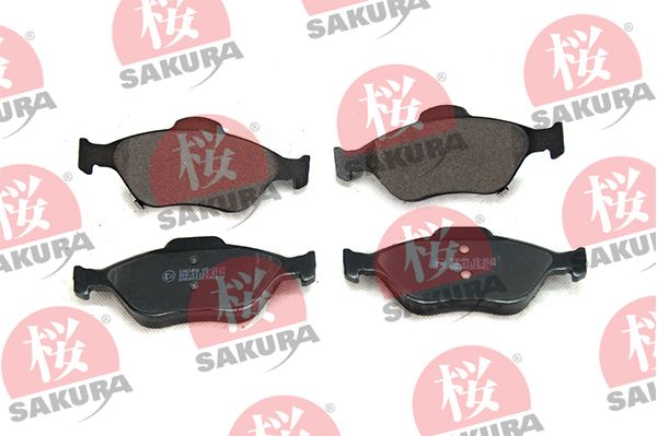 SAKURA 600-20-3961 Brake Pad Set, disc brake