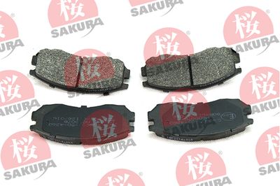 Brake Pad Set, disc brake SAKURA 600-50-4260
