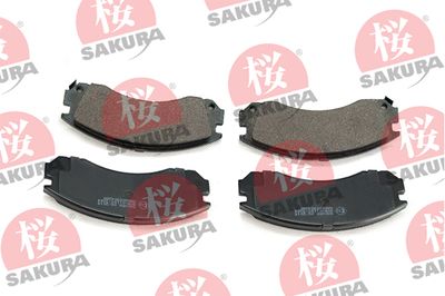 Brake Pad Set, disc brake SAKURA 600-50-4280