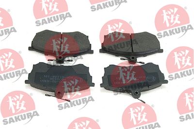 Brake Pad Set, disc brake SAKURA 600-50-4300