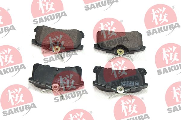 SAKURA 601-20-3755 Brake Pad Set, disc brake