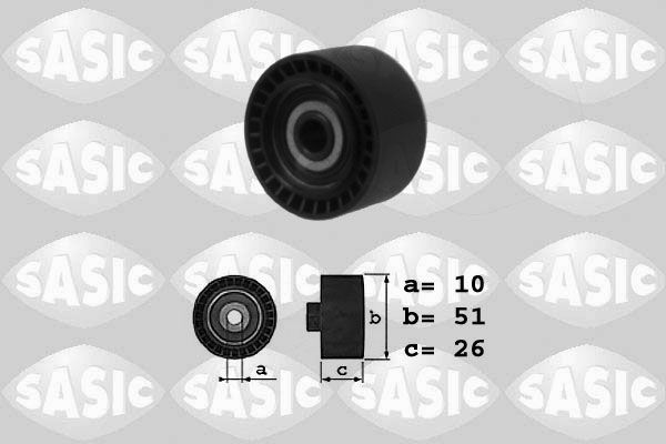 SASIC 1620011 Deflection/Guide Pulley, V-ribbed belt