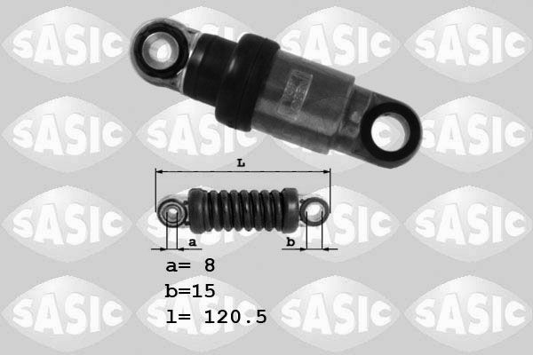 SASIC 1626052 Belt Tensioner, V-ribbed belt