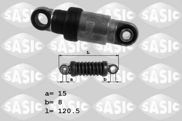 SASIC 1626057 Belt Tensioner, V-ribbed belt