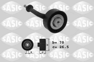 Belt Tensioner, V-ribbed belt SASIC 1626063