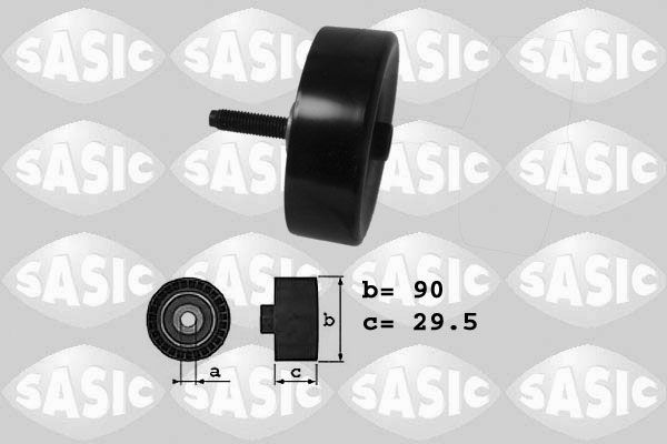 SASIC 1626091 Deflection/Guide Pulley, V-ribbed belt