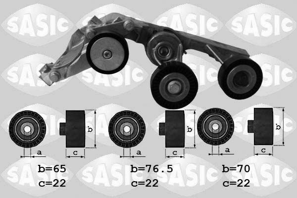 SASIC 1626134 Belt Tensioner, V-ribbed belt