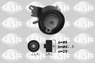 Tensioner Pulley, timing belt SASIC 1700023