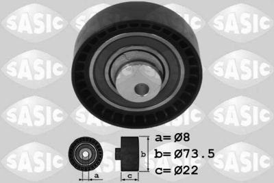 Tensioner Pulley, timing belt SASIC 1704019