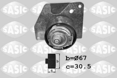 Tensioner Pulley, timing belt SASIC 1704022