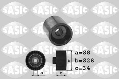 Deflection Pulley/Guide Pulley, timing belt SASIC 1706010