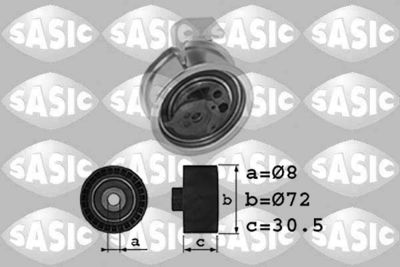 Tensioner Pulley, timing belt SASIC 1706017