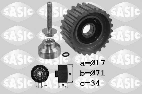 SASIC 1706025 Deflection Pulley/Guide Pulley, timing belt