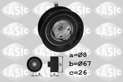 Tensioner Pulley, timing belt SASIC 1706028