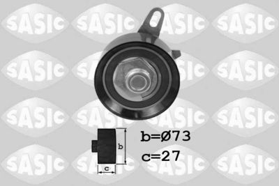 Tensioner Pulley, timing belt SASIC 1706054