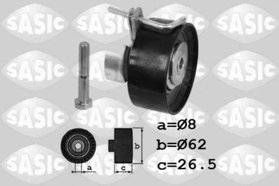 Tensioner Pulley, timing belt SASIC 1706089