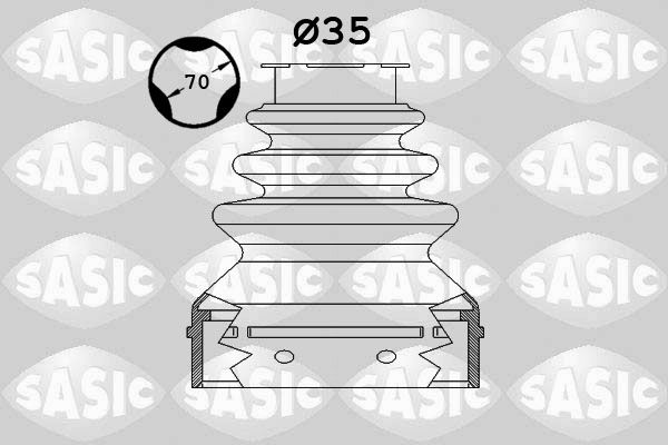 SASIC 1900025 Bellow Kit, drive shaft